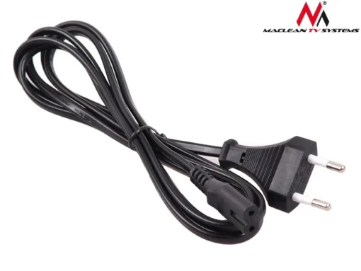 Maclean Eight power cable 2 pin 3M EU MCTV EU-810 - Image 2