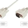 Digitus RS232 connection кабел 1: 1 type DSUB9 / DSUB9 M / M beige 3m