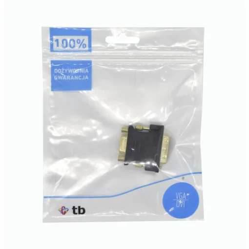 TB Adapter DVI M - VGA F gold plated, 24 + 5/15 pin - Image 2