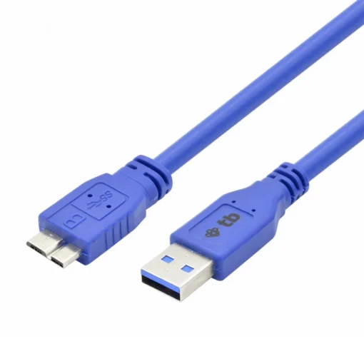 TB Cable USB 3.0-Micro 1 m. Blue - Image 4