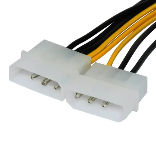 Makki Адаптер Adapter 2xMolex to 8pin PCI-E VGA - MAKKI-CE317-0.15m - Image 3