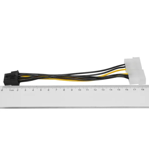 Makki Адаптер Adapter 2xMolex to 8pin PCI-E VGA - MAKKI-CE317-0.15m - Image 4