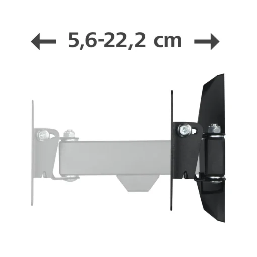 Стенна стойка за TV HAMA, Fullmotion,10-26", 220820 - Image 4