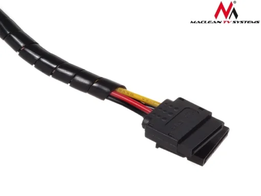 Maclean Masking cable 3m black MCTV-684 - Image 3