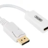 Unitek ADAPTER DISPLAYPORT TO HDMI 4K; Y-6332 WHITE