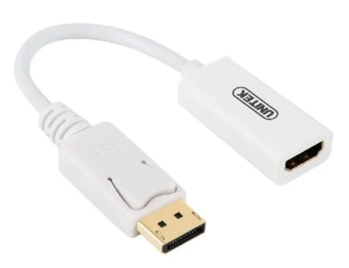 Unitek ADAPTER DISPLAYPORT TO HDMI 4K; Y-6332 WHITE