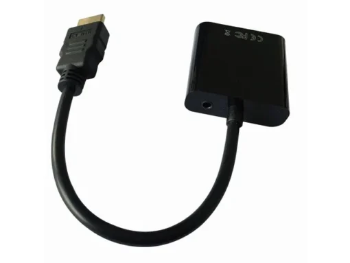 Gembird Adapter HDMI-A(M)->VGA (F)+with Audio - Image 2