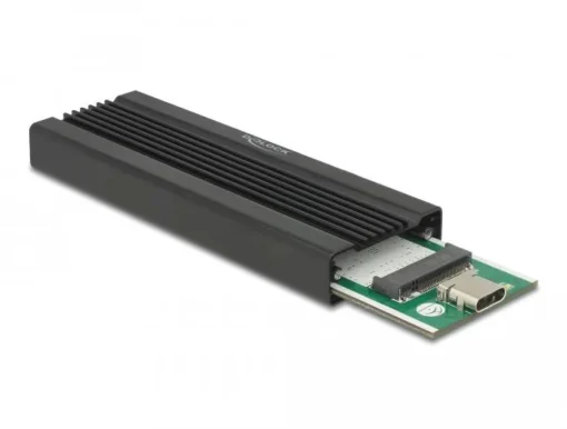 Външно чекмедже Delock, За M.2 NVMe PCIe SSD, USB-C 3.2 Gen 2, 10 Gbps - Image 2