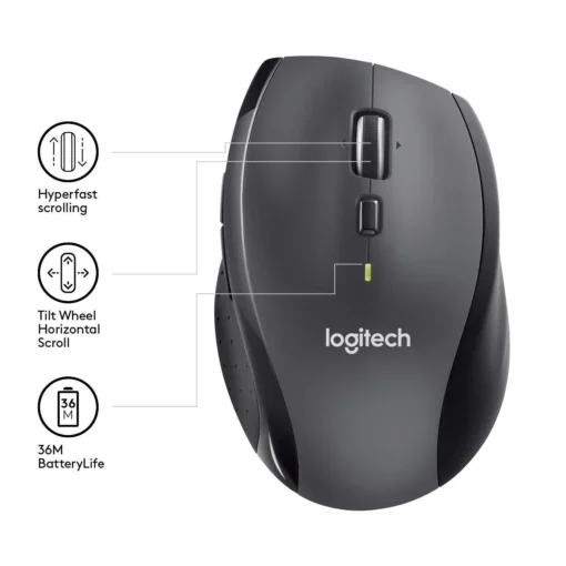 Безжична мишка, оптична LOGITECH M705 Marathon - Image 4