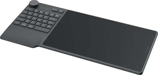 Графичен таблет HUION Inspiroy Keydial KD200, USB-C, Bluetooth, Metal Grey - Image 3