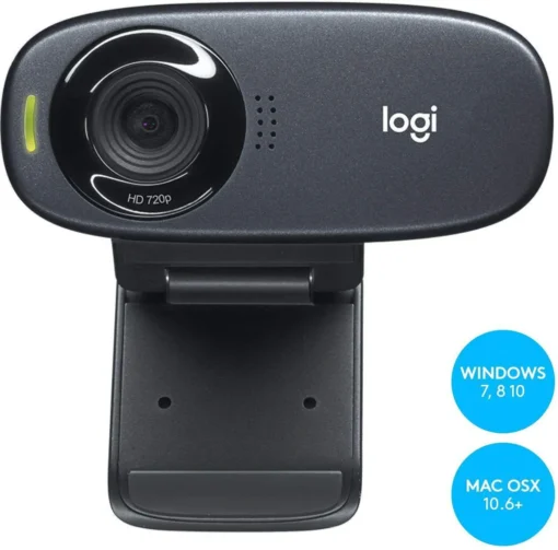 Уеб камера с микрофон LOGITECH C310, 720p - Image 2