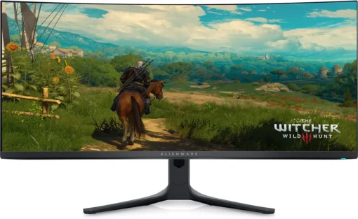 Монитор Dell Alienware AW3423DWF 34" Curved QD-OLED WQHD 3440 x 1440  165Hz 0.1ms