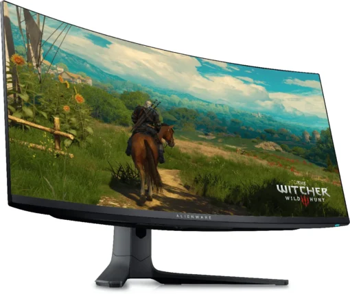 Монитор Dell Alienware AW3423DWF 34" Curved QD-OLED, WQHD 3440 x 1440 , 165Hz, 0.1ms - Image 3