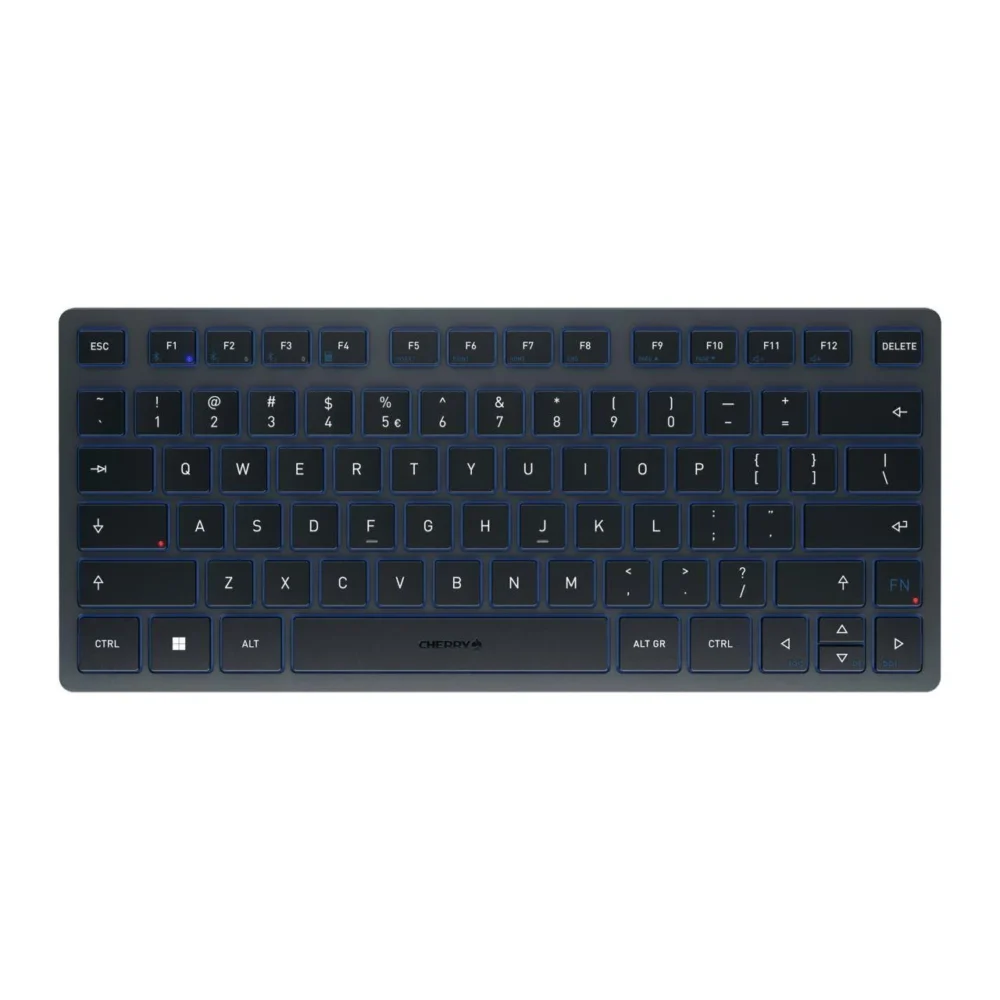 Безжична клавиатура CHERRY KW 7100 MINI BT Bluetooth Черна
