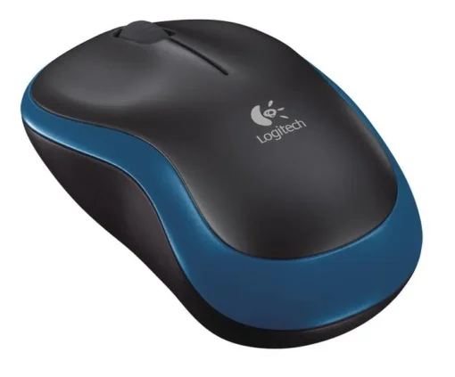 Безжична мишка, оптична LOGITECH M185, Синя, USB - Image 2