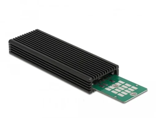 Външно чекмедже Delock за M.2 NVMe PCIe или SATA SSD, USB-C 3.2 Gen 2 - Image 2