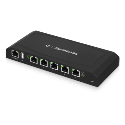 Комутатор Ubiquiti EdgeSwitch 5-port ES-5XP - Image 3