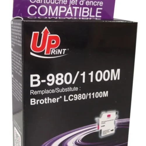 Мастилница INKTEC, Brother LC1100M/980M/67M/65M/61M/38M, Червен