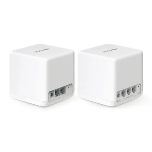 Безжична Wi-Fi 6 Mesh система Mercusys Halo H60X(2-pack) AX1500 - Image 2