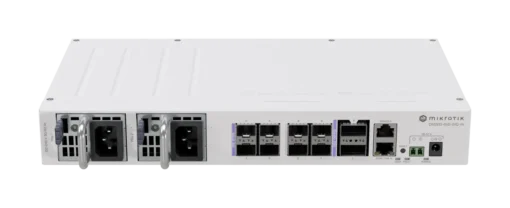 Комутатор Mikrotik CRS510-8XS-2XQ-IN 2x 100 Gigabit QSFP28 порта, 8x 25 Gigabit SFP28 порта