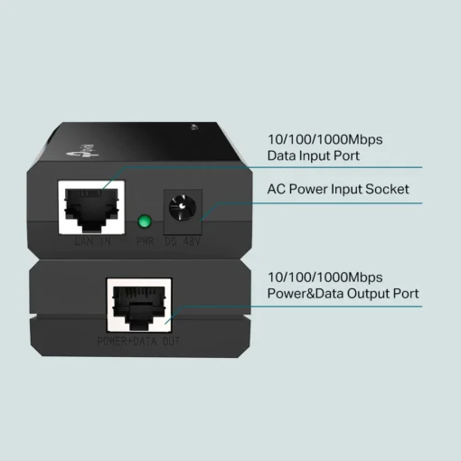 Gigabit PoE инжектор TP-Link TL-PoE150S - Image 3