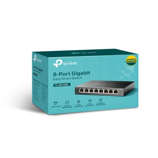 Комутатор Ethernet TP-Link TL-SG108E v6 8-портов - Image 3