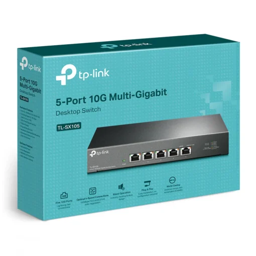 5-портов 10G комутатор TP-Link TL-SX105 - Image 3