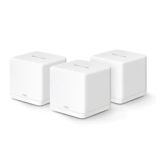 Безжична Wi-Fi 6 Mesh система Mercusys Halo H60X(3-pack) AX1500