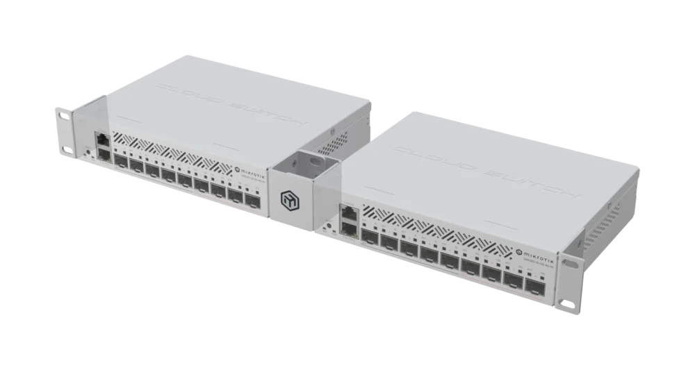 Комплект за монтиране в шкаф 1U Dual или 10'' MikroTik RMK-2/10