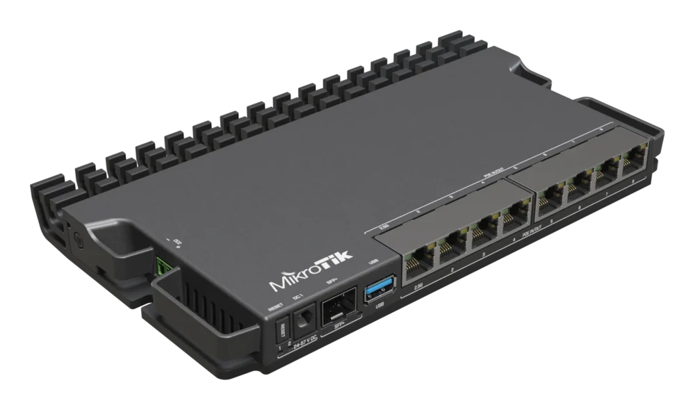 Рутер MikroTik RB5009UPr+S+IN