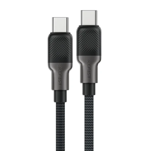 Acefast Кабел USB-C to USB-C Cable 60W Silicone braid 1.2m - C10-03 - Black