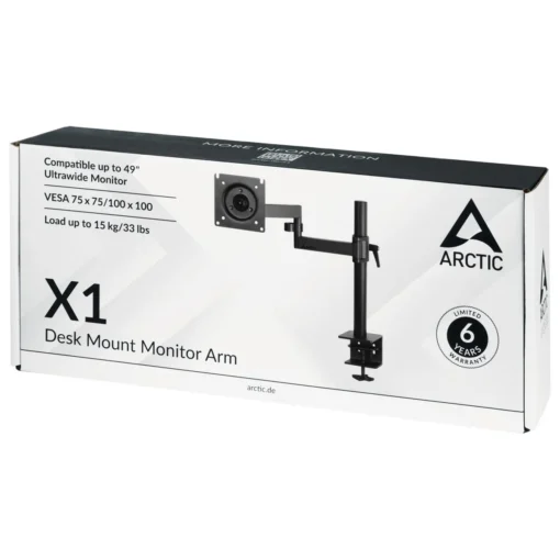 Arctic Стойка за монитор за бюро Desk Mount Monitor - X1 - Image 6