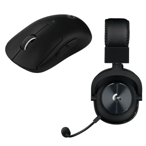 Бъндъл Геймърска мишка Logitech G Pro X Superlight и Слушалки Logitech G