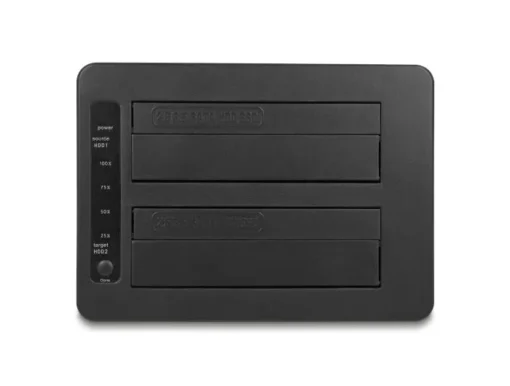 Външна докинг станция Delock, За 2 x SATA HDD / SSD, USB-C - Image 4