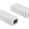 Адаптер Delock mini DisplayPort 1.2 женско > женско