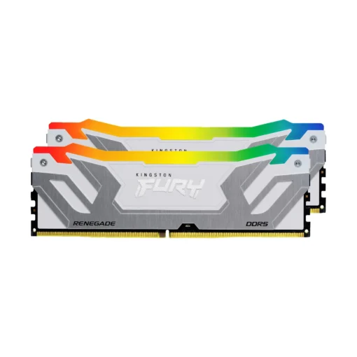 Памет за компютър Kingston FURY Renegade White RGB 48GB(2x24GB) DDR5 8400MHz CL40