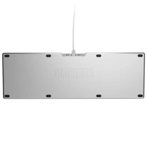 Геймърска механична клавиатура Glorious GMMK 3 Pro 100% Silver - Fox Linear Switches - Image 5