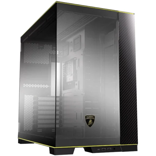 Кутия за компютър Lian Li PC-O11D EVO RGB Lamborghini Edition, Tempered Glass, Черна - Image 2