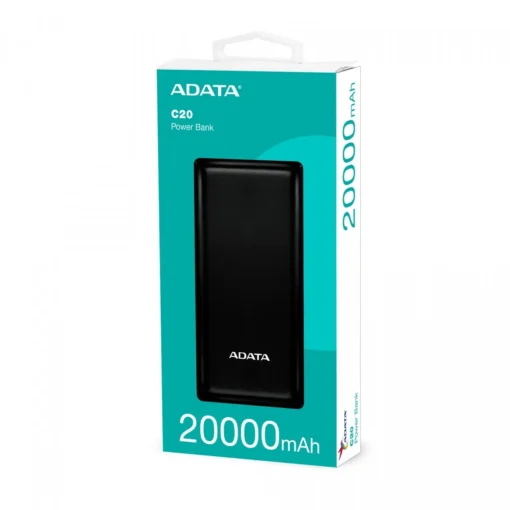 Adata външна батерия C20 20000mAh USB-C black - Image 6