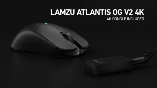 Lamzu професионална геймърска мишка ATLANTIS OG V2 4K - Wireless Gaming Mouse - Black - Image 6