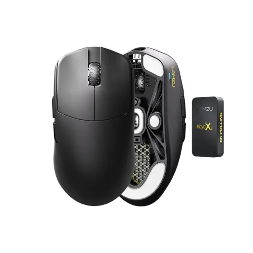 Lamzu професионална геймърска мишка MAYA X 8K - Wireless Gaming Mouse - Black - Image 3