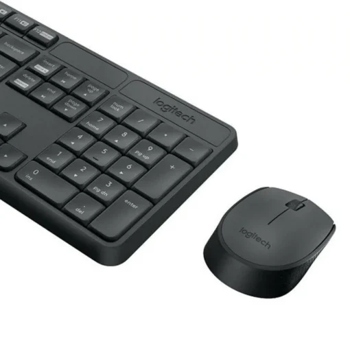 Kомплект безжични клавиатура с мишка Logitech MK235, Тъмносив - Image 5