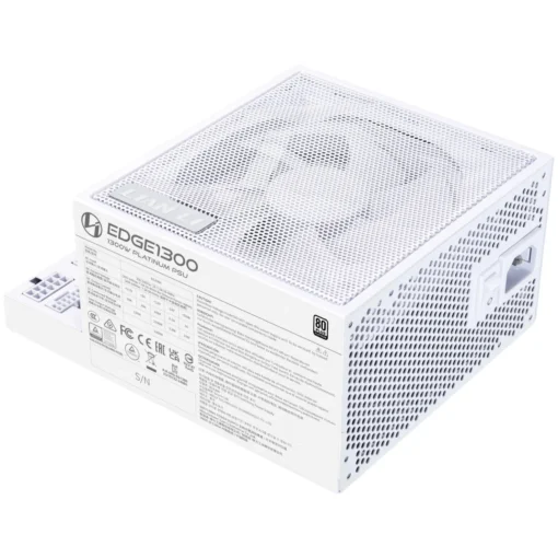 Захранващ блок Lian Li EDGE EG1300 White 1300W 80+ Platinum PCIe 5.1, ATX 3.1 - Image 3