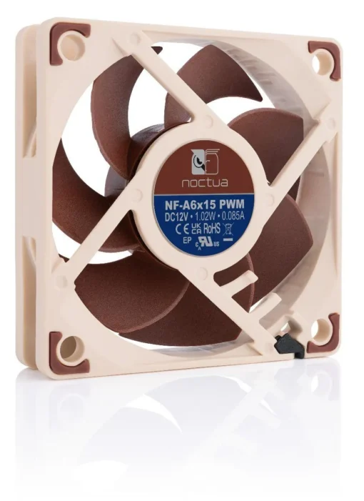 Вентилатор Noctua NF-A6x15 PWM, 60 x 60 x 15 mm - Image 3