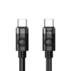 Orico кабел Cable USB C-to-C PD 60W Charging 1.0m Black - CDX-60CC-BK