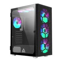 Кутия за компютър MONTECH X3 Glass RGB - Black