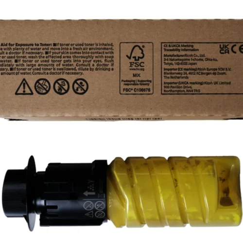 Тонер касета Ricoh M C320H, 4200 копия, За M C320FW, Yellow