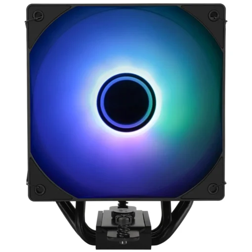 Thermalright охладител CPU Cooler Assassin Spirit 120 Vision A-RGB Black - LCD Display, Infinity Mirror - Image 3