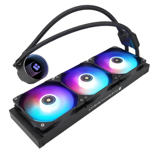 Thermalright водно охлаждане Water Cooling Frozen Notte 360 Black A-RGB V2 - LGA1851/AM5 - Image 2