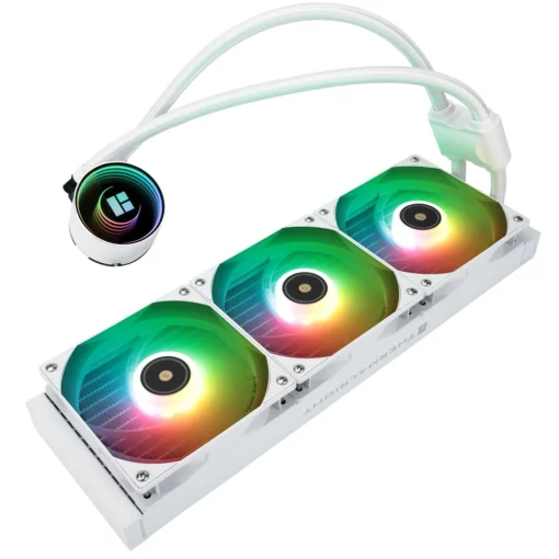 Thermalright водно охлаждане Water Cooling Frozen Notte 360 White A-RGB V2 - LGA1851/AM5 - Image 2